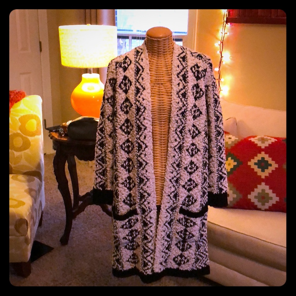 Extra Long Sweater Duster